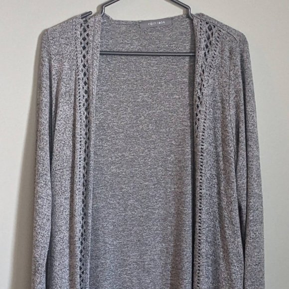 Long grey duster cardigan - Picture 4 of 4
